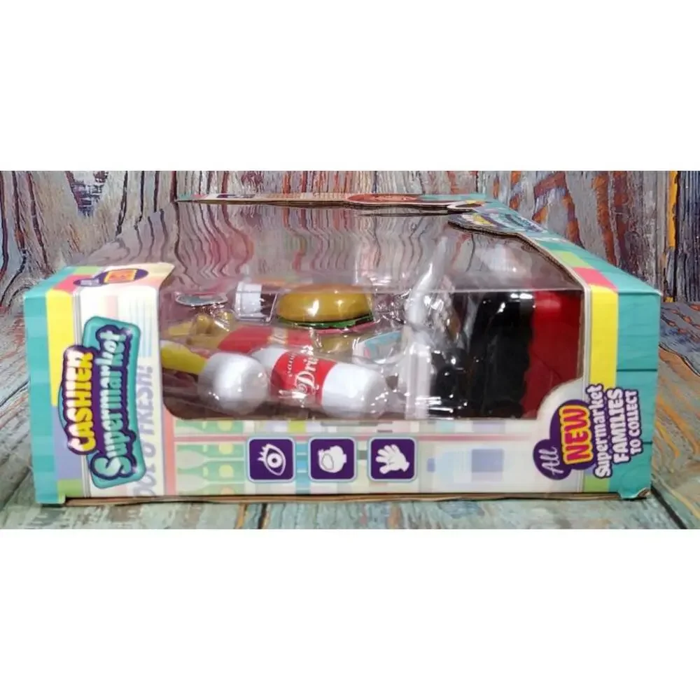 Cashier Supermarket‎ Miniature Toy Set - Black Top
